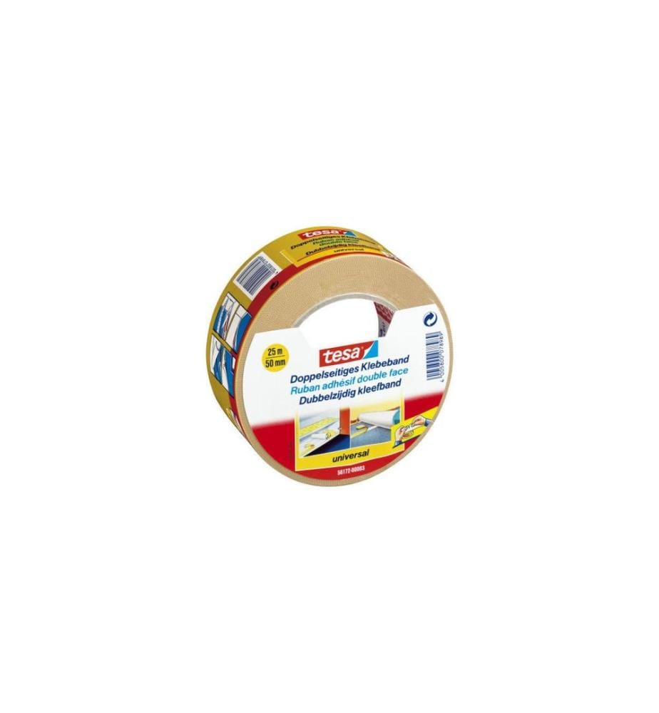 TESA - Ruban adhésif double-face 25 m x 50 mm