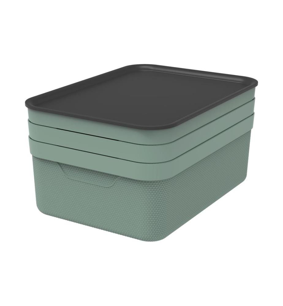 ROTHO - Boîte de rangement JIVE Vert de gris