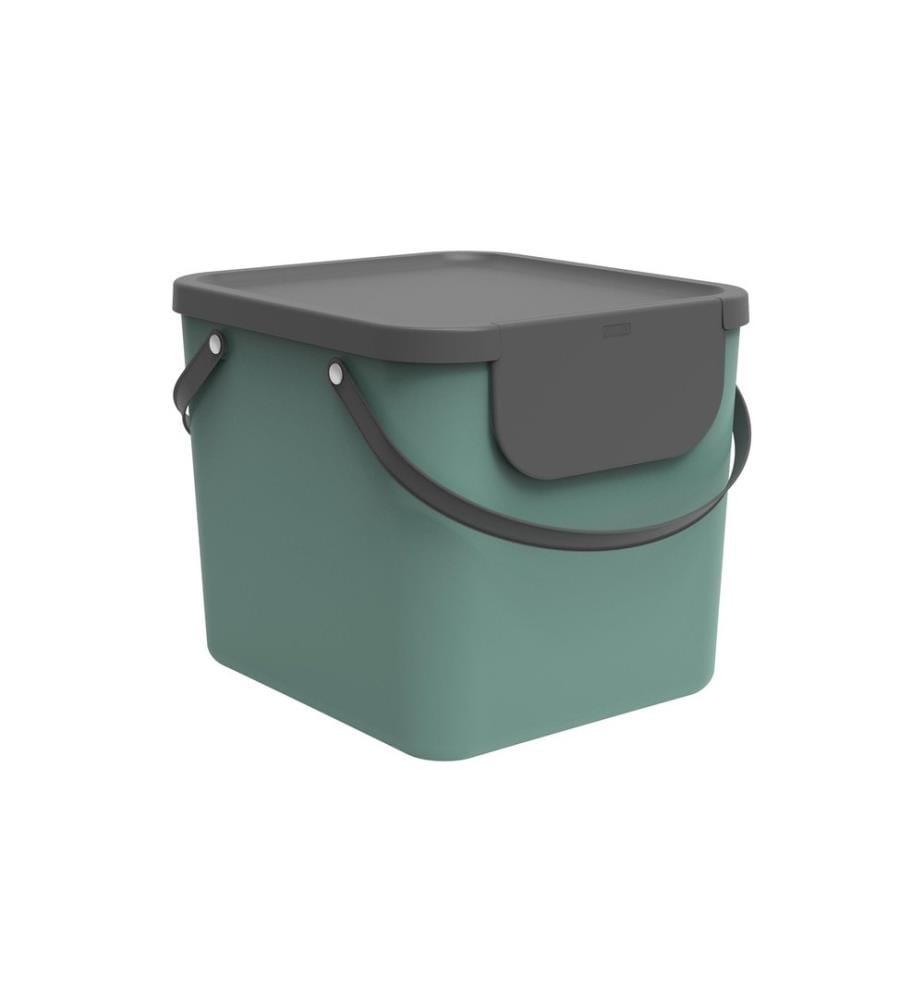 ROTHO - Bacs de recyclage Albula 40 l, Vert foncé