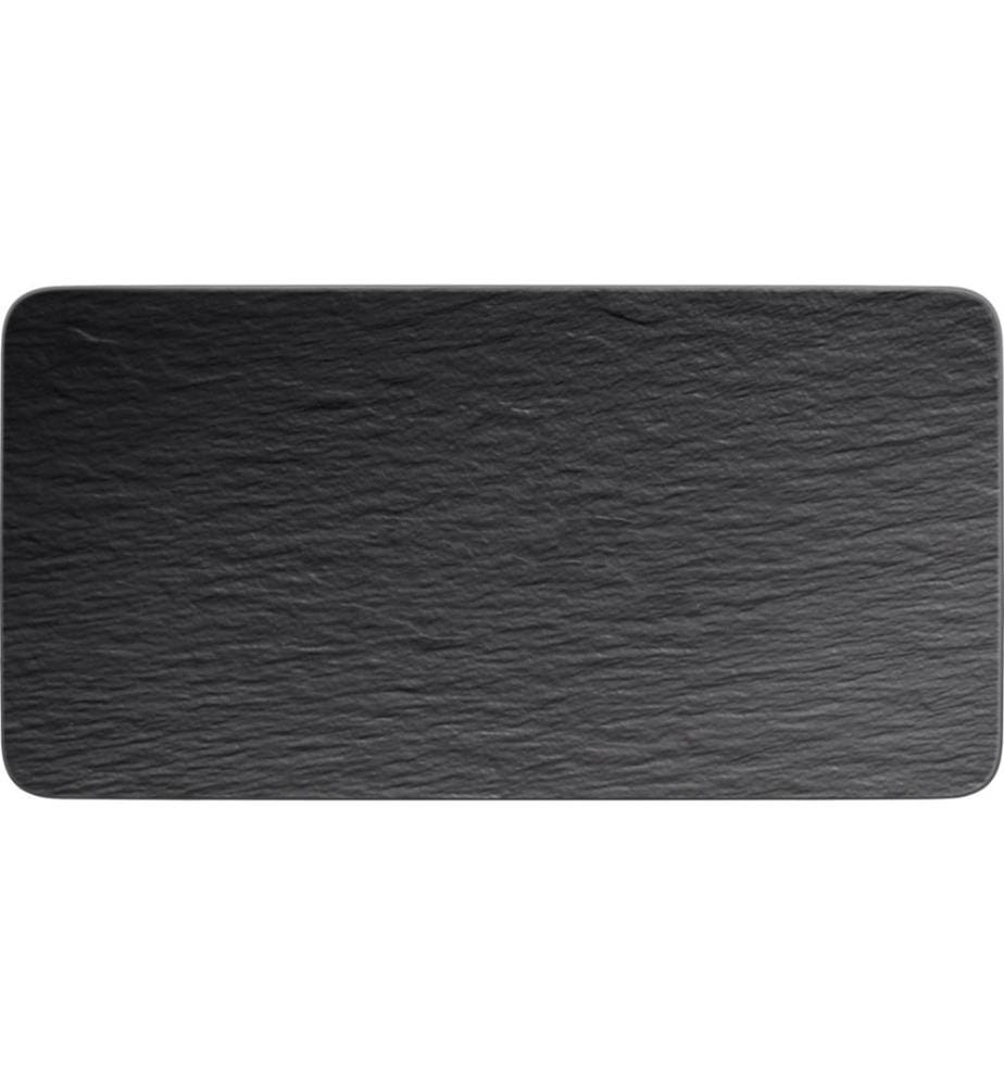 VILLEROY & BOCH - Plateau de service Manufacture Rock Rectangulaire, Noir
