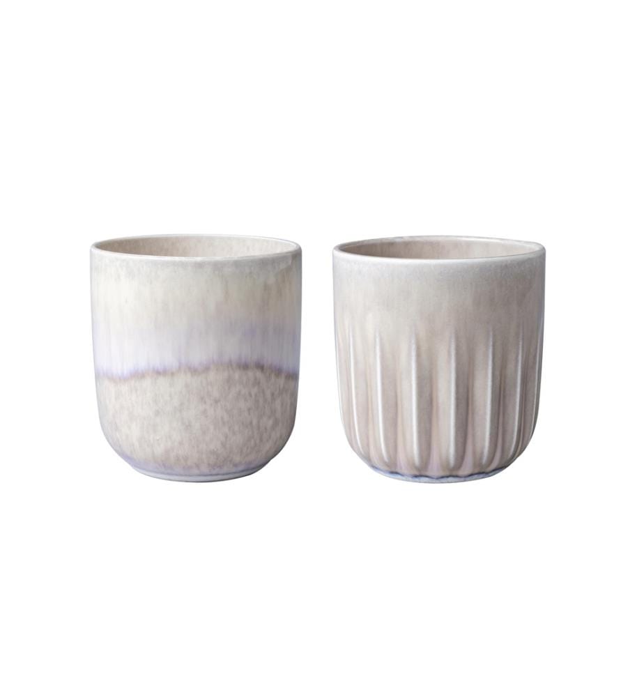 VILLEROY & BOCH - Verre à espresso Perlemor Sand 100 ml, 2 Pièce/s, Beige