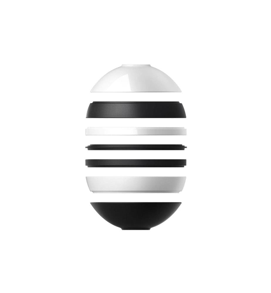VILLEROY & BOCH - Set d’assiettes Iconic La Boule 7 Pièce/s, Noir/Blanc