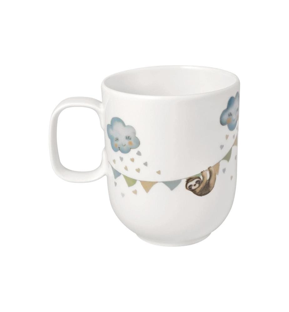 VILLEROY & BOCH - Tasse à boire pour enfants Walk Elephant 280 ml, 6 pièces, bleu clair