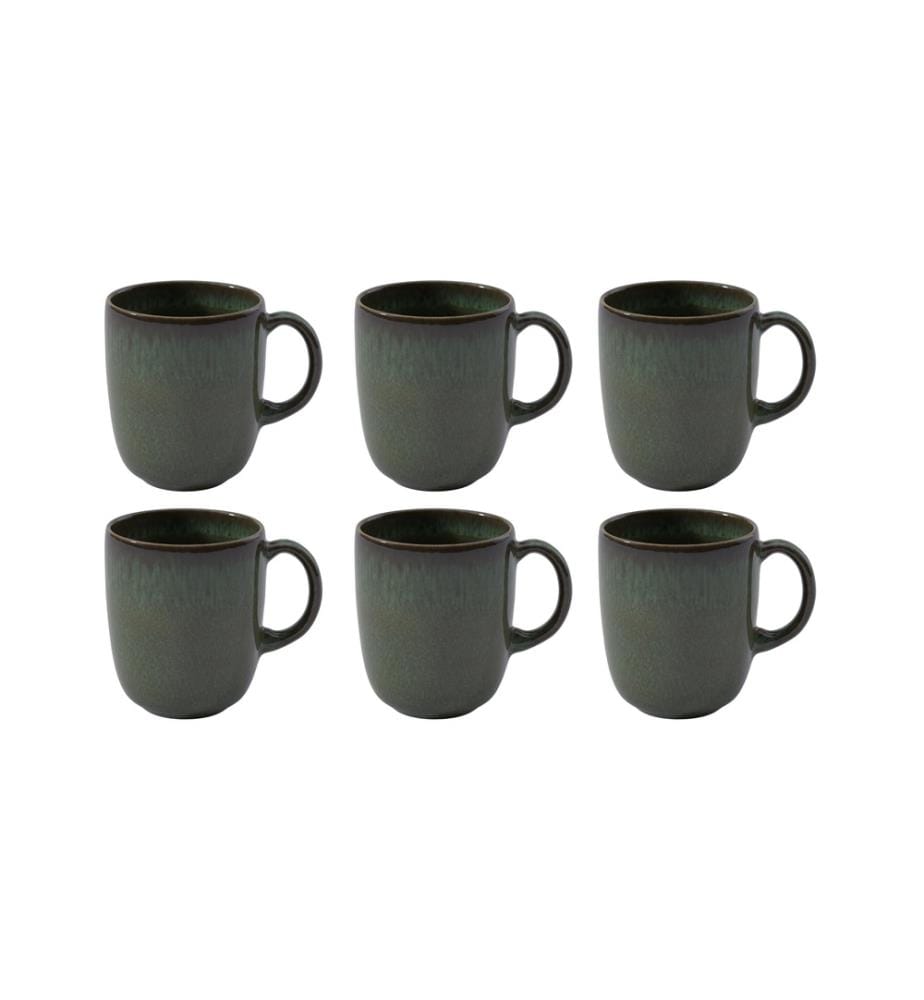 VILLEROY & BOCH - Tasse à anse Lave 340 ml, 6 Pièce/s, Vert