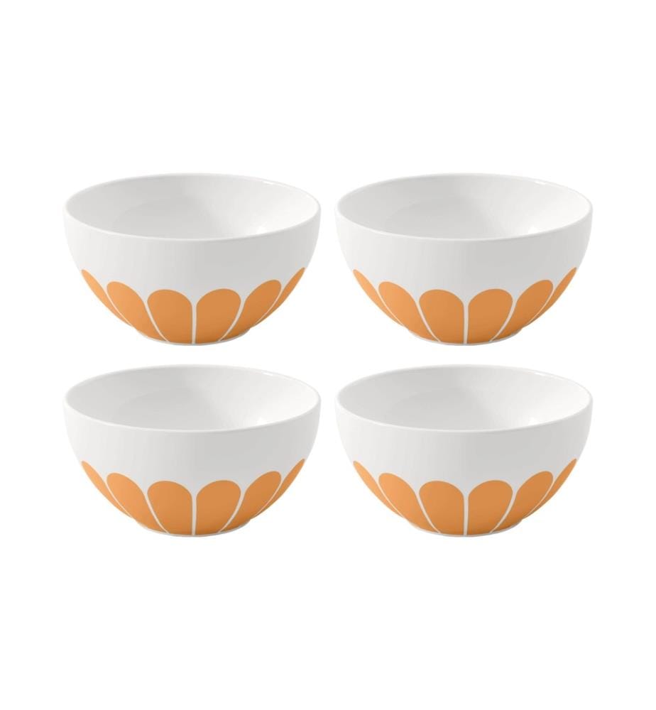 VILLEROY & BOCH - Bol à céréales Fleur 4 Pièce/s, Jaune