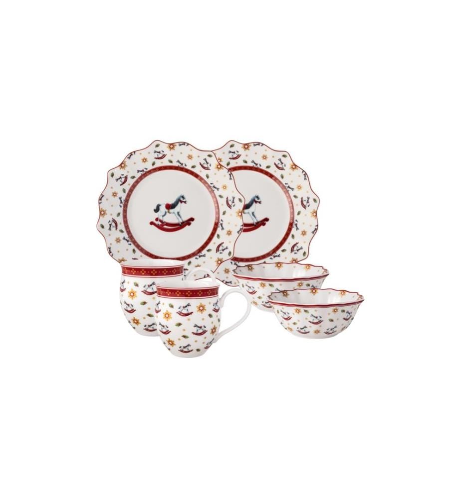 VILLEROY & BOCH - Ensemble Toy's Delight Schauk 6 pièces