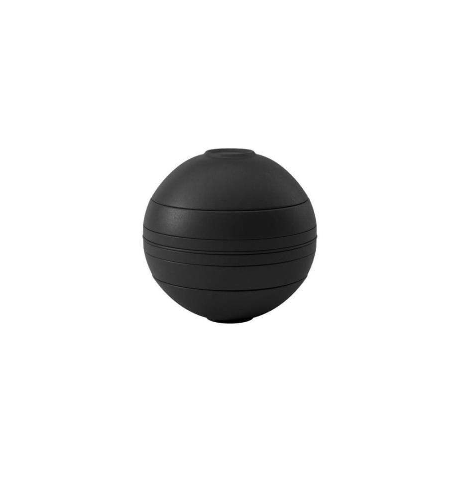 VILLEROY & BOCH - Set dassiettes Iconic La Boule 7 Pièce/s, Noir