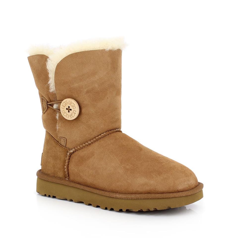 Bottines en Cuir Bailey Button