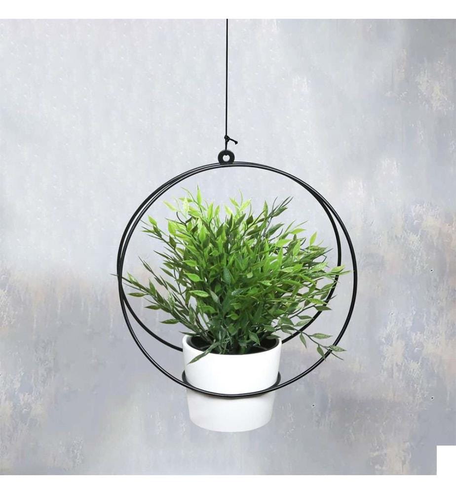Suspension pour plantes - Noir