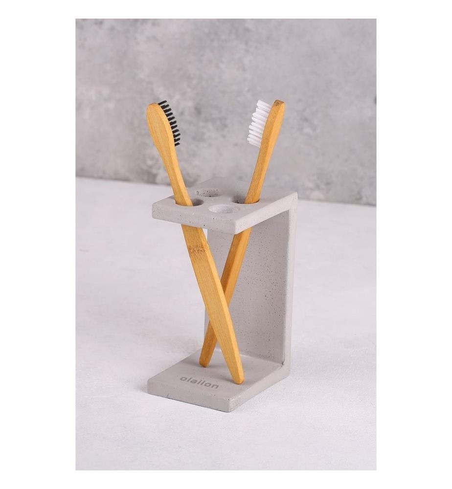Porte-brosse à dents - Gris