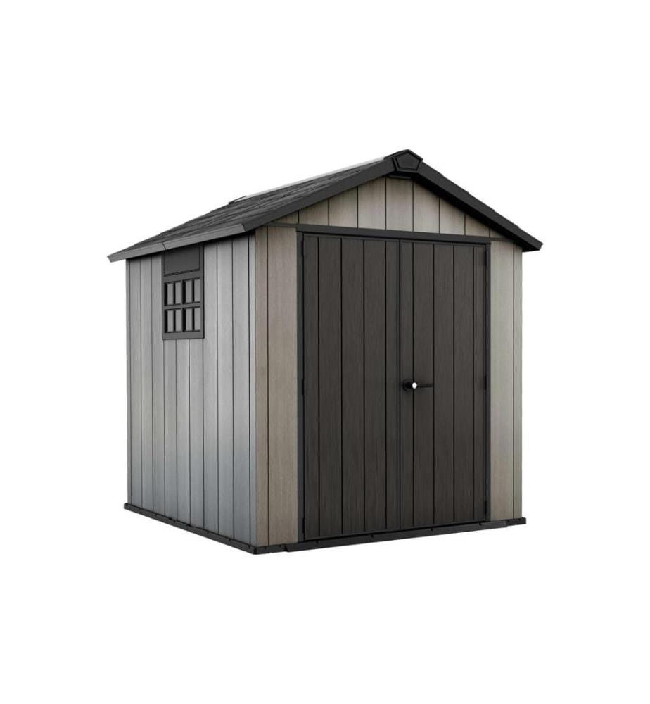 Keter - Abri de jardin Oakland 757 Gris-brun, plastique