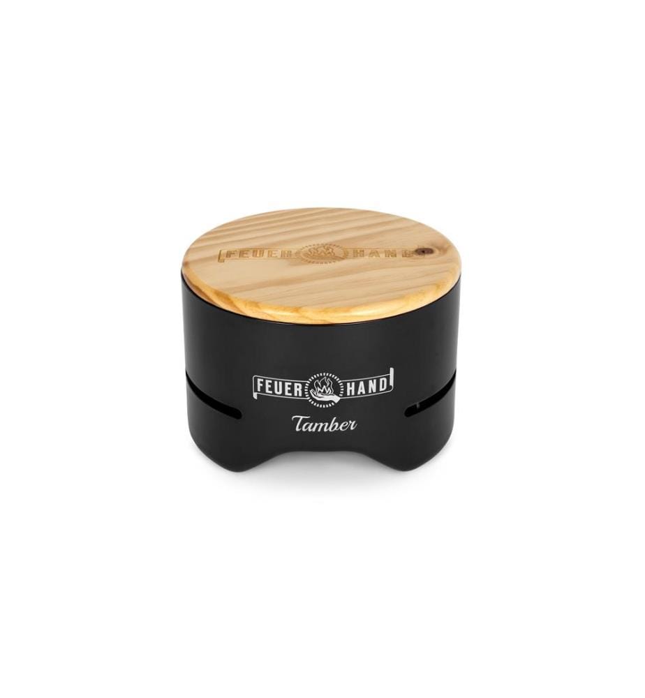 FEUERHAND - Barbecue de table Tamber, Noir profond