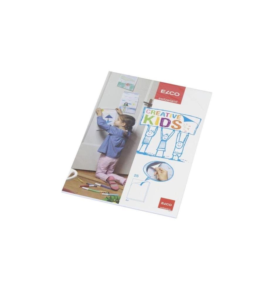 ELCO - Carnet de dessin A4 auto-adhésif