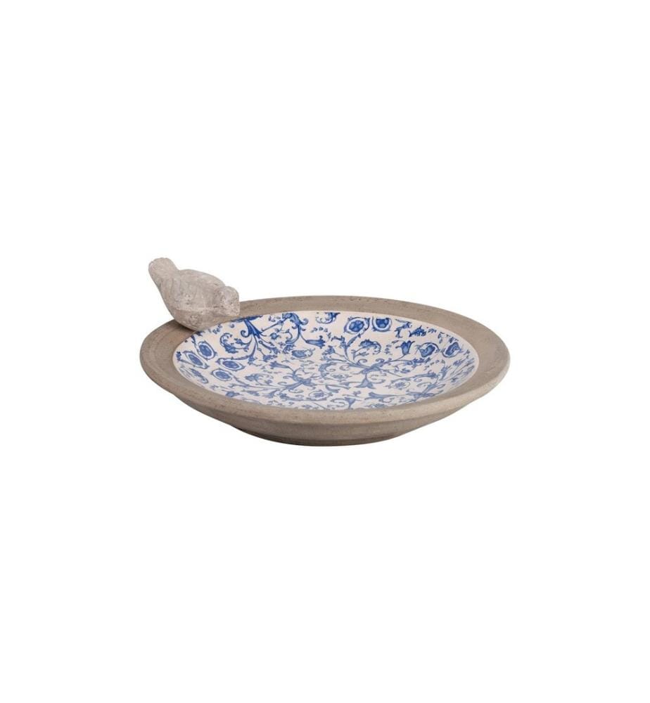 ESSCHERT DESIGN - Abreuvoir pour oiseaux Aged Ceramic