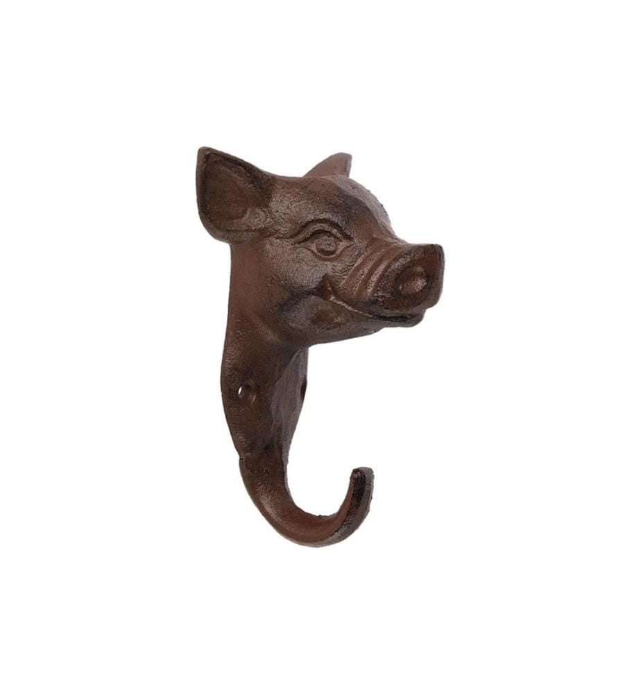 ESSCHERT DESIGN - Crochet mural Cochon Marron