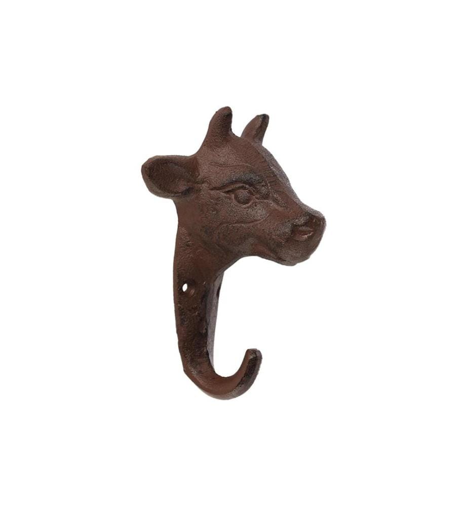 ESSCHERT DESIGN - Crochet mural Vache Marron