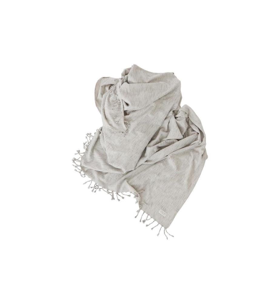 OYOY Couvre-lit Gobi 270 x 270 cm, Gris
