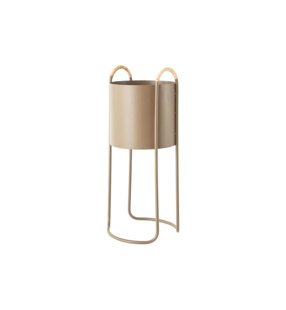 OYOY Pot de fleur Maki haut 24 x 22 cm, Beige