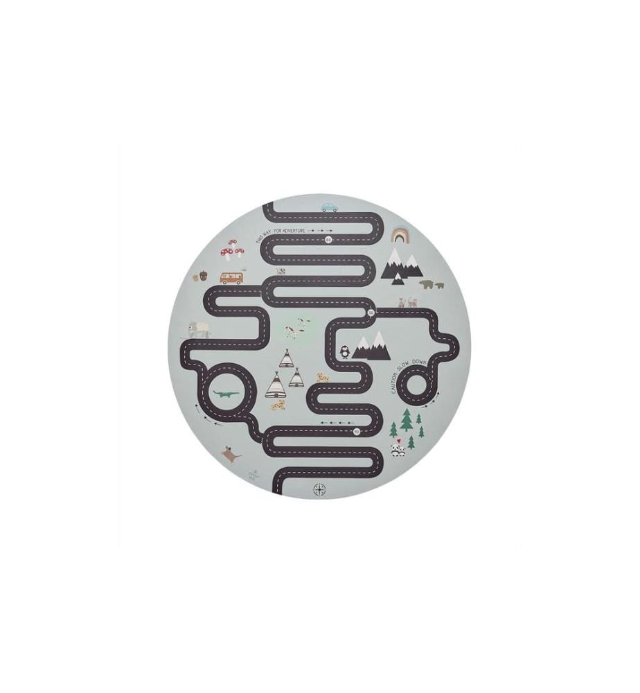 OYOY Tapis de jeu Adventure Ø 112 cm