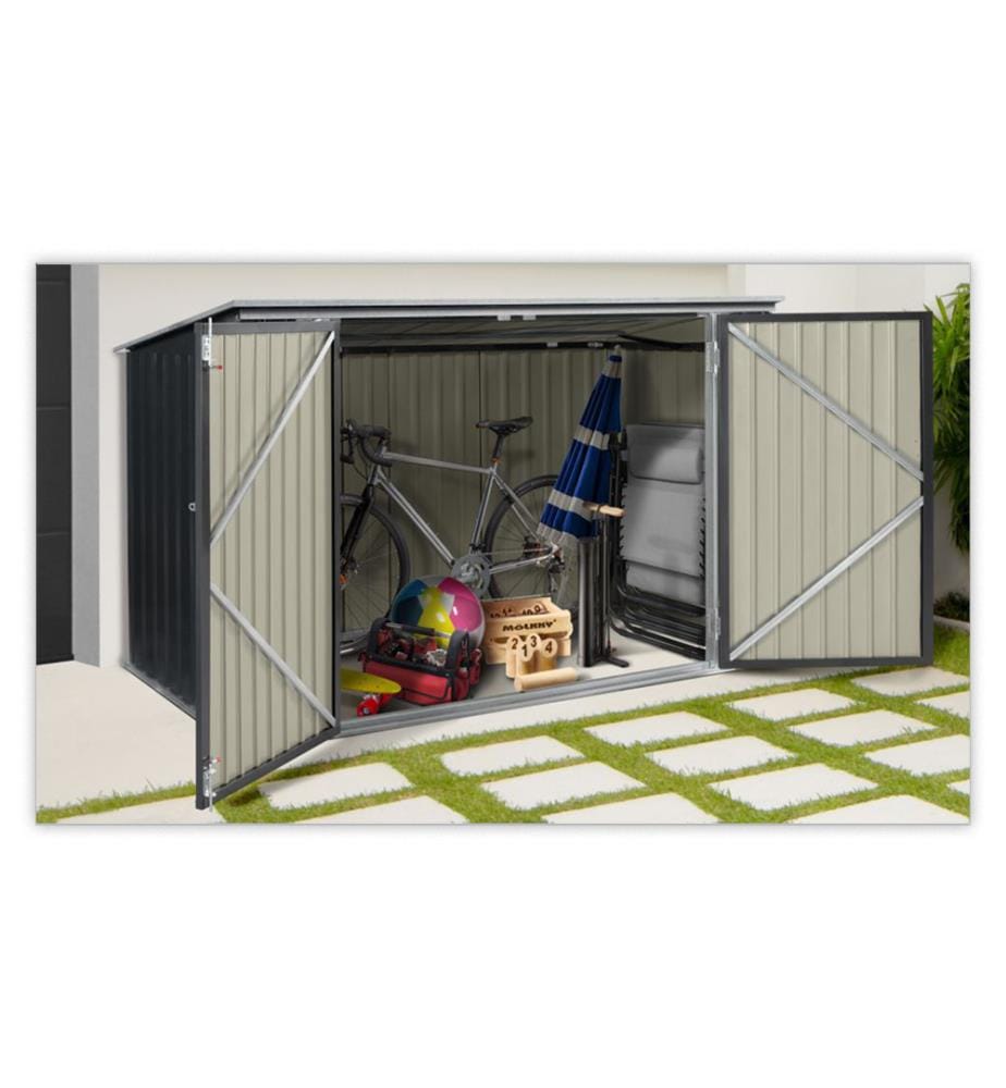 Abri Multi-Rangement Métal - 176 x 105 x 130 cm