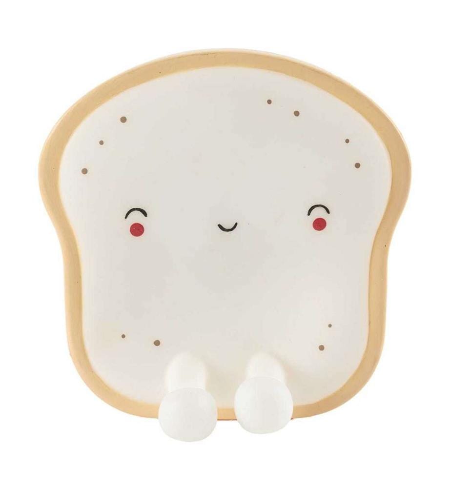 Veilleuse Tartine Kawaii - Beige et Blanc