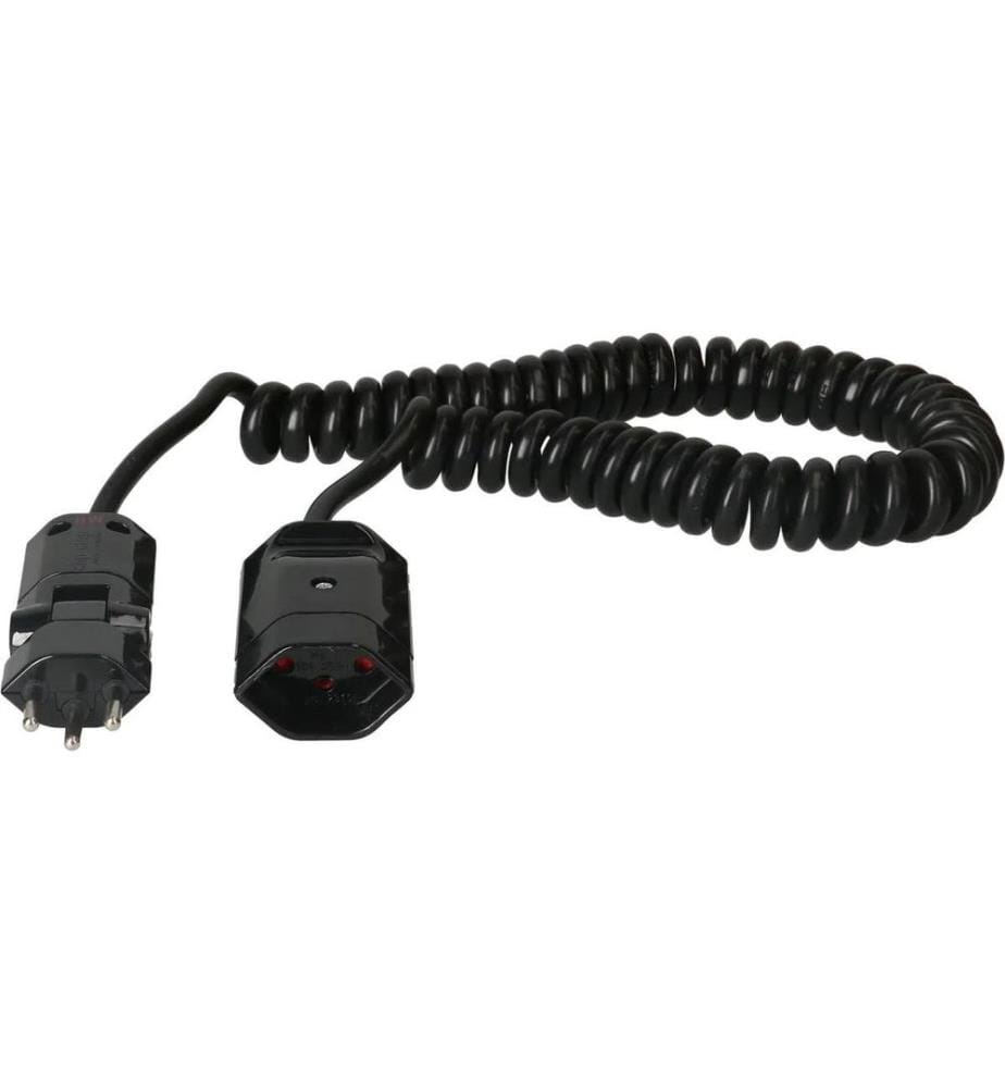 MAX HAURI - Câble de prolongation 2 m T13 - T12 ClipClap, noir