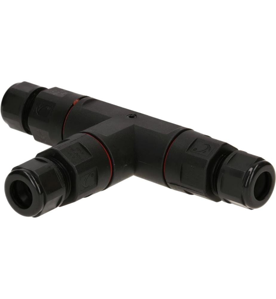 MAX HAURI - Connecteur de câble T IP68 3 pôles, 16A / 250 V