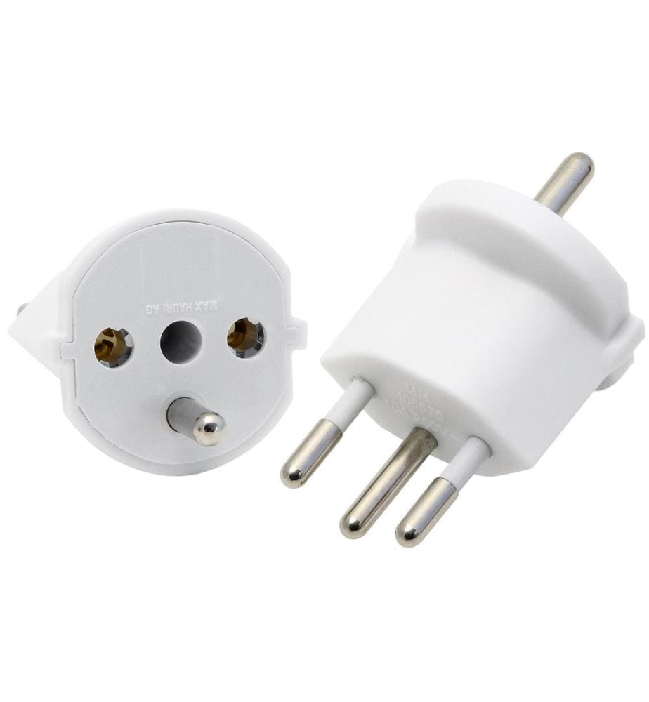 MAX HAURI - Adaptateur fixe SchuKo  T12 blanc
