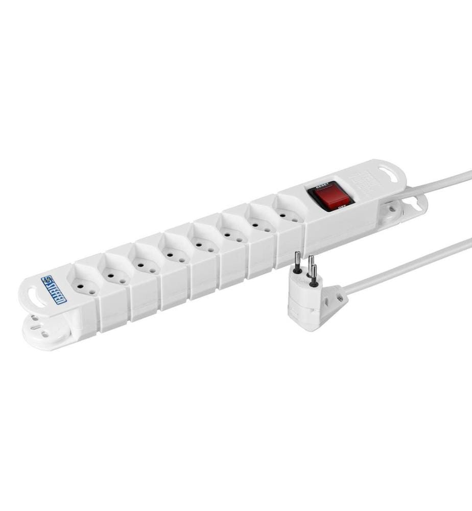 STEFFEN - Bloc multiprises VARIABL 8 x T13, Peachick Move 270°