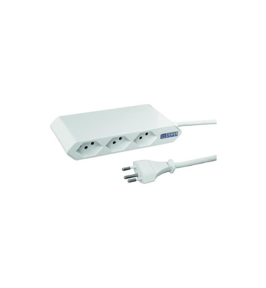 STEFFEN - Bloc multiprises IQ 2x 3x T13, Blanc