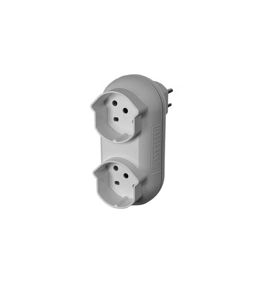 STEFFEN - Connecteur multiple Strong 2x T15, Blanc