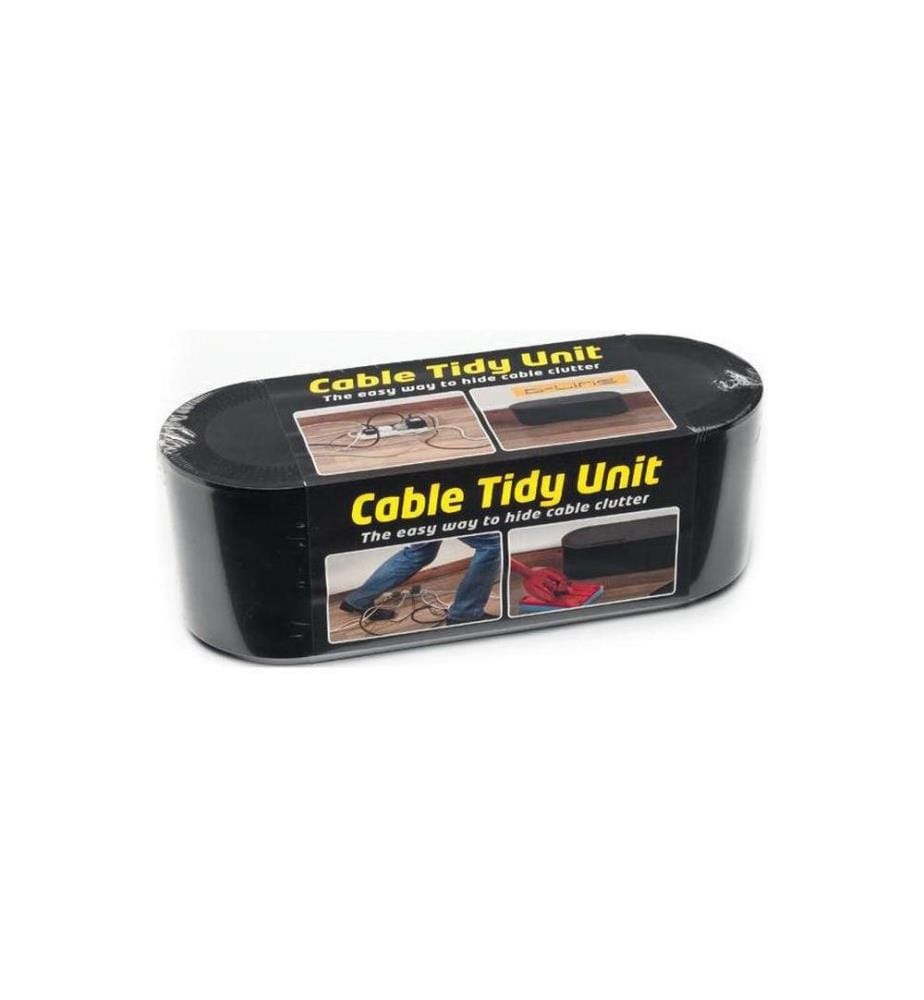 STEFFEN - Boîte à câbles 325 x 120 x 115 mm noir