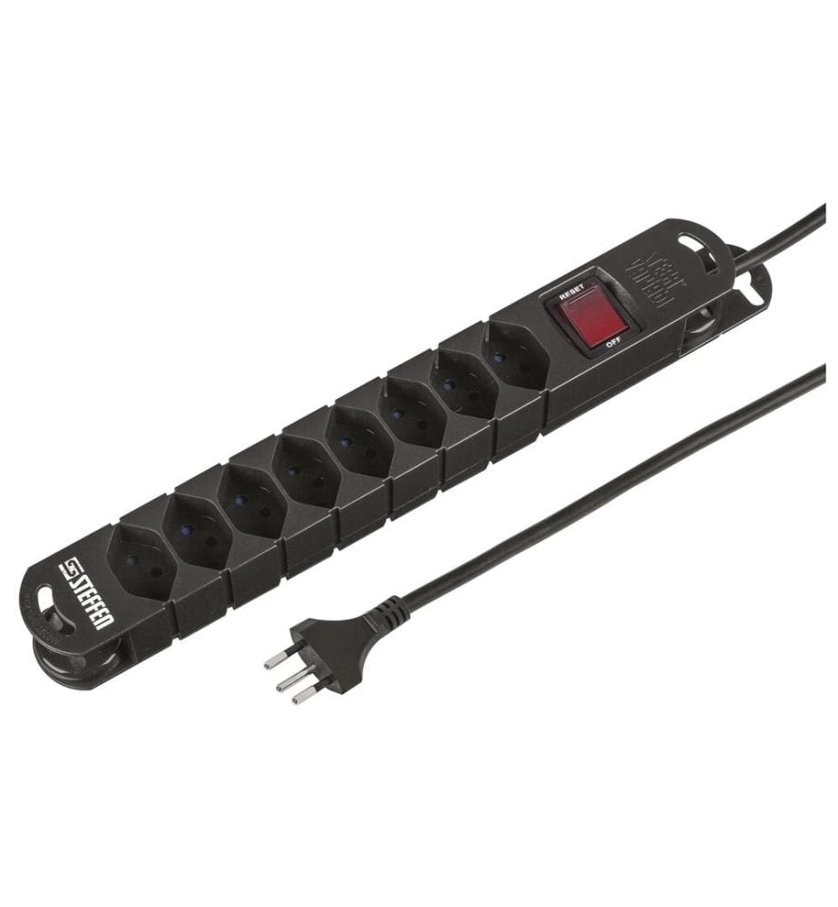 STEFFEN - Bloc multiprises STEBA VARIABL 8x T13 5 m