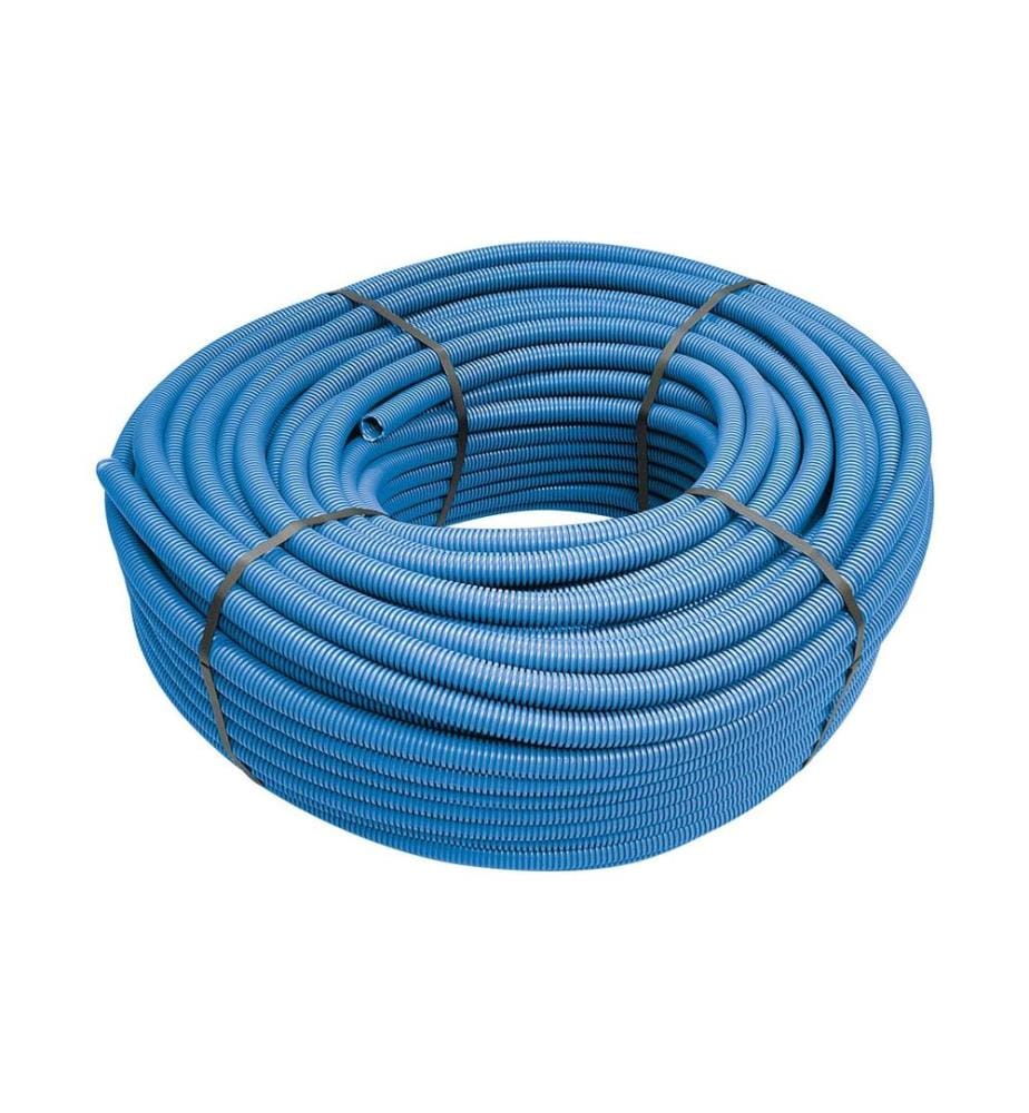 STEFFEN - Tube d’installation M20 25 m Bleu, avec fil d'alimentation