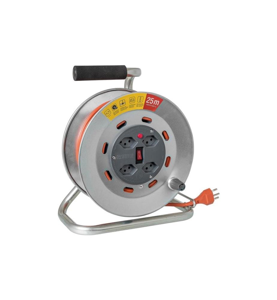 STEFFEN - Bobine de câble STERO LOOP 25 m