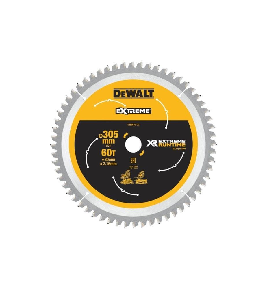 DEWALT - Lame de scie circulaire 305 x 30 mm, 60 WZ/FZ