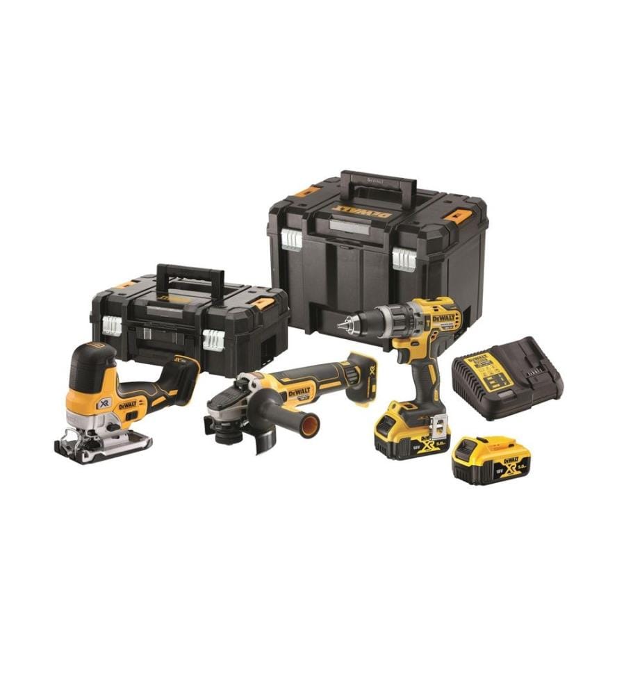 DEWALT - Kits de machines sans fil 18 V avec 2 batteries 5.0 Ah DCK329P2T-QW