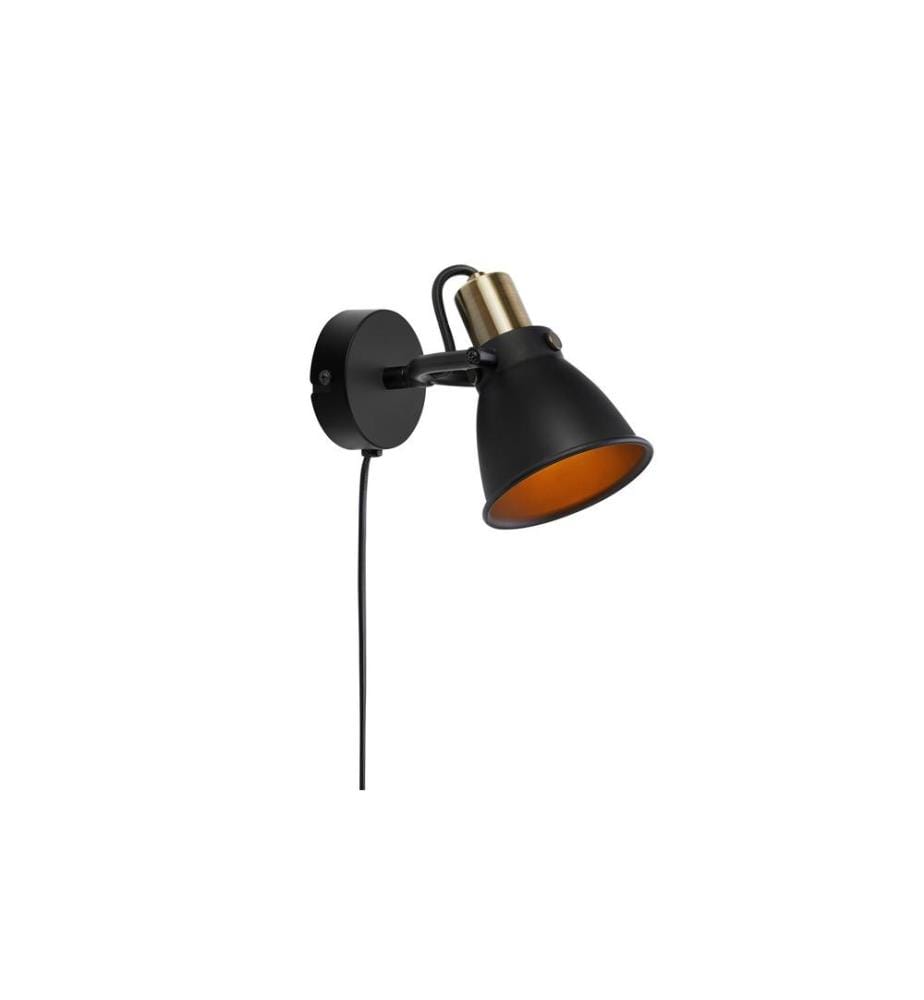 Markslöjd Lampe murale Alton 1L Noir