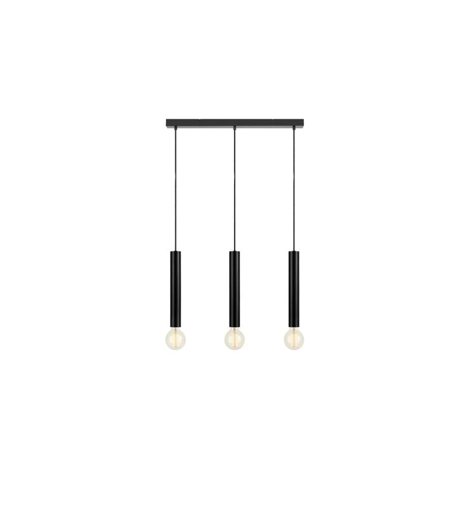 Markslöjd Lampe suspendue Sencillo, 3 x E27, max. 40W, noir