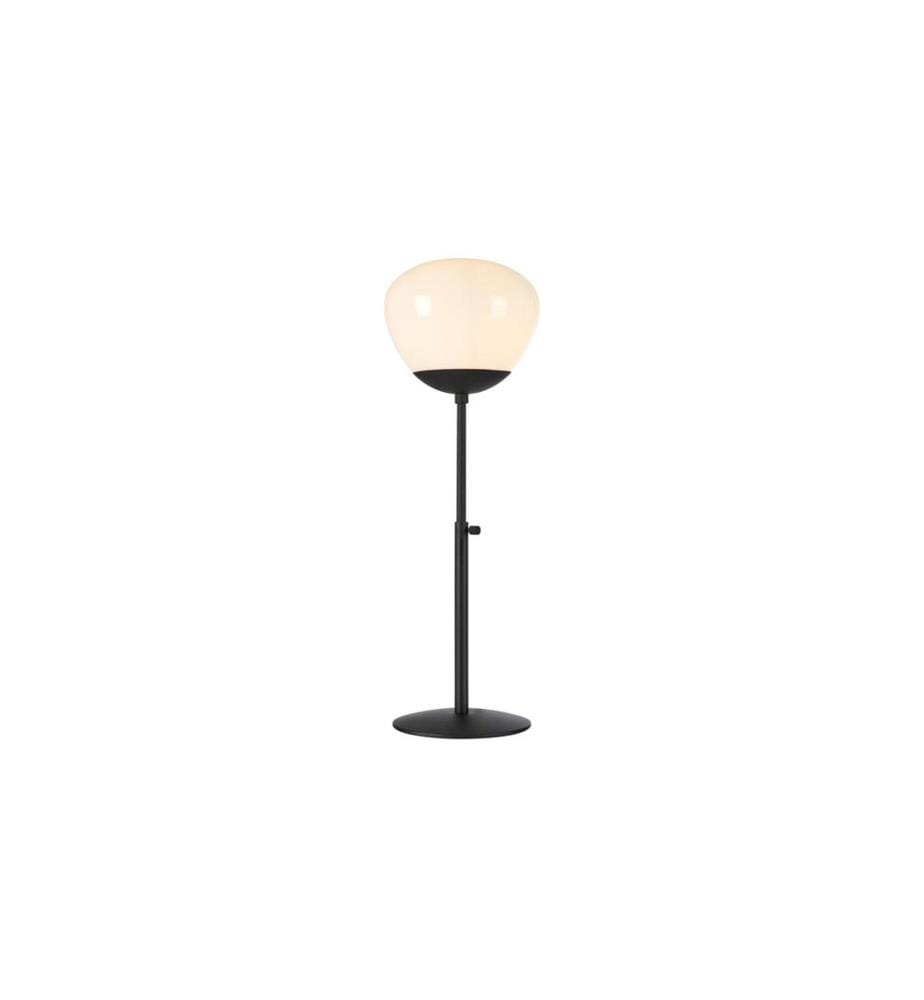Markslöjd Lampe de bureau Rise, E27, max. 40W, noir/blanc
