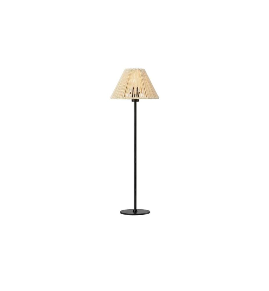 Markslöjd Lampe de bureau Corda 1L, E14, 4 W, beige/noir