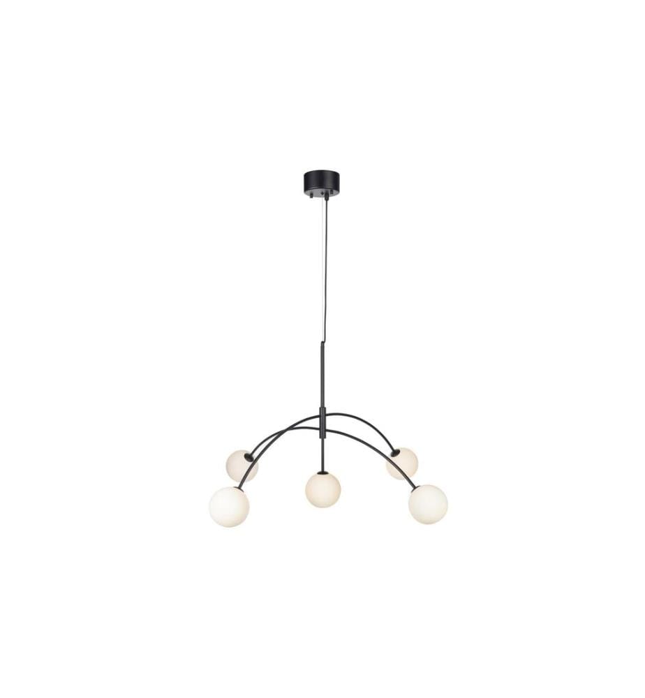 Markslöjd Lampe suspendue HEAVEN 5L Noir