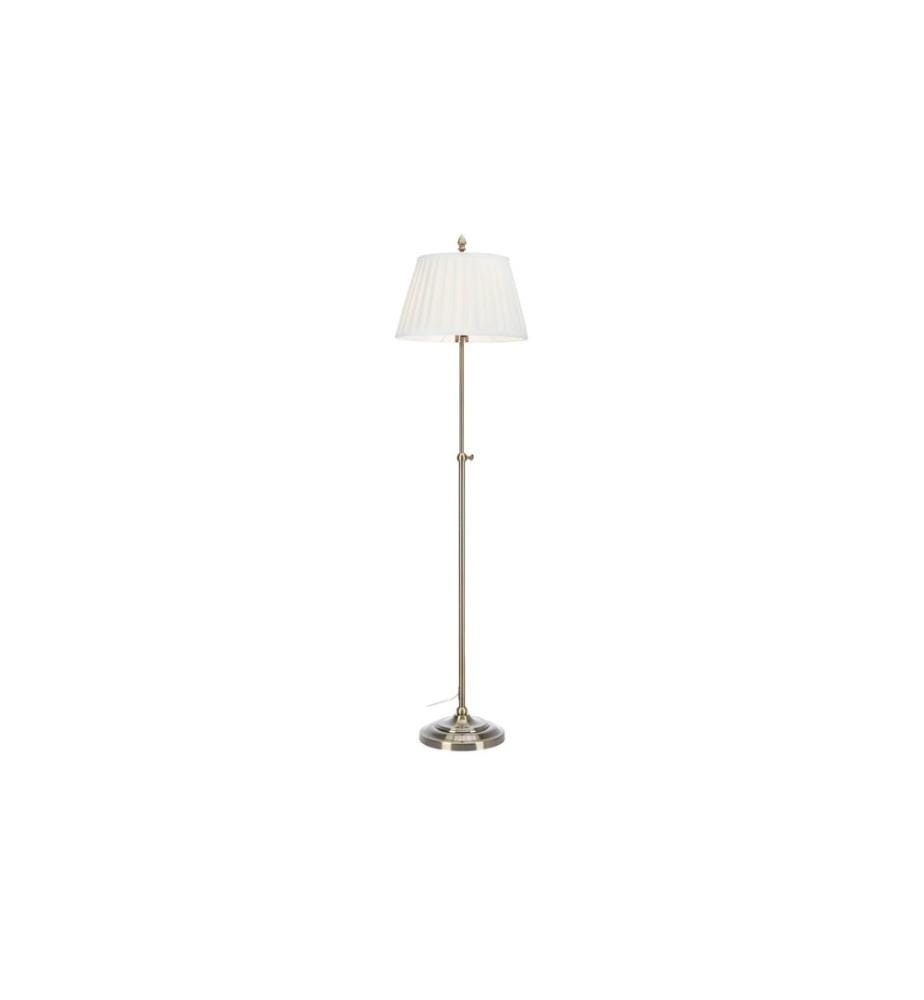 Markslöjd Lampadaire Oxford blanc/cuivre