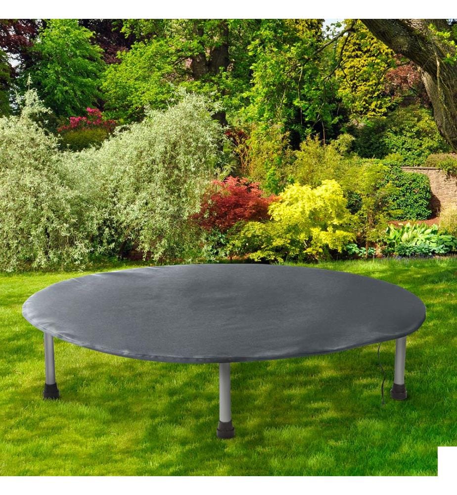 Housse de protection pour trampoline - 360 x 360 cm - Noir