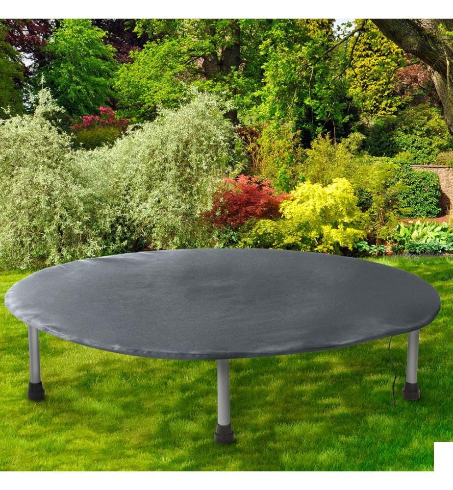 Housse de protection pour trampoline - 430 x 430 cm - Noir