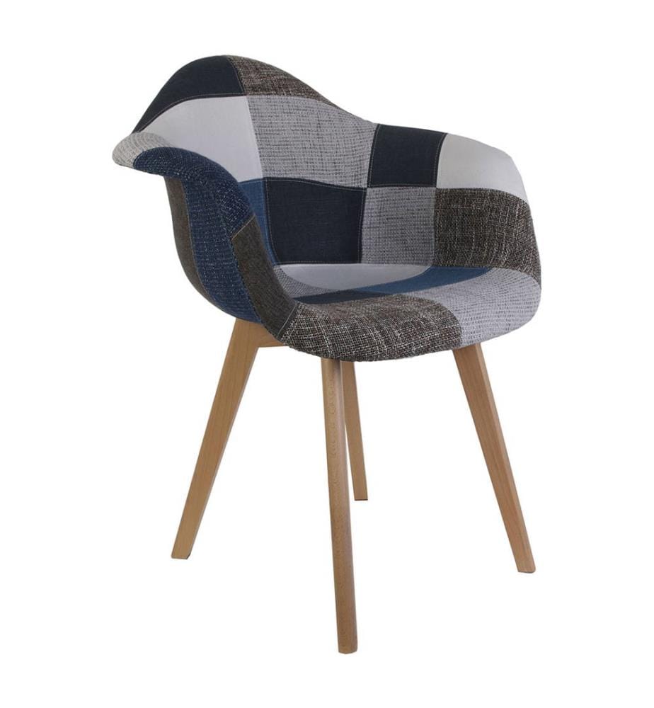 Lot de 2 Fauteuils 59 x 85 x 64,5 cm - 3 Coloris