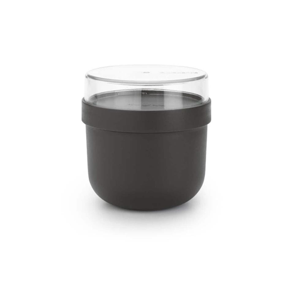 BRABANTIA - Contenant pour le yaourt Make & Take 500 ml, Gris foncé