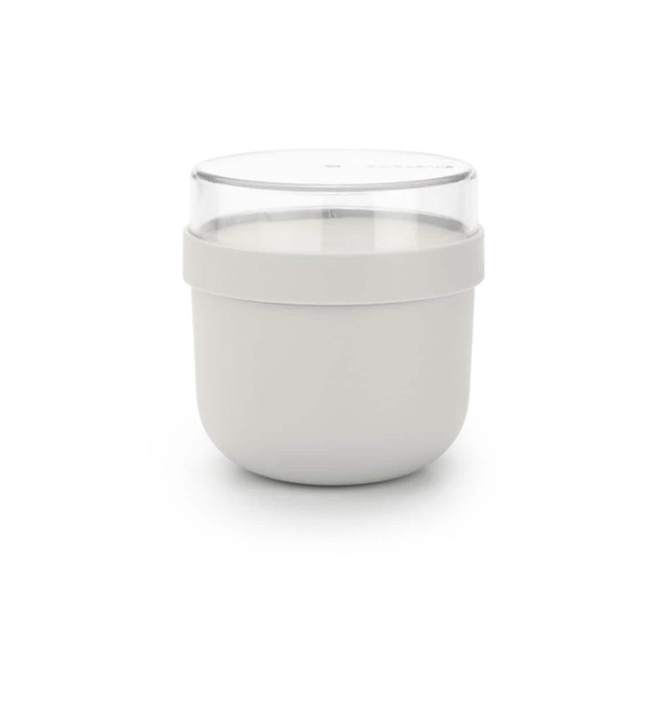 BRABANTIA - Contenant pour le yaourt Make & Take 500 ml, Gris clair