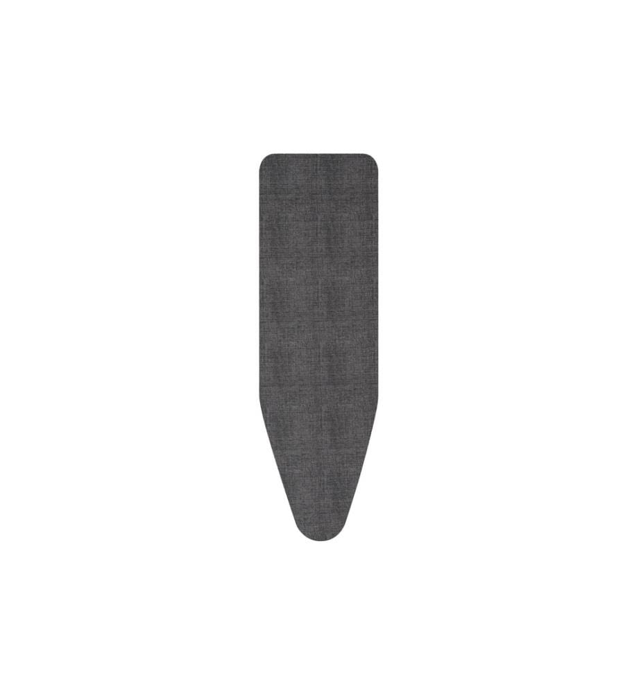 BRABANTIA - Housse de planche à repasser Denim Black 124 cm x 38 cm