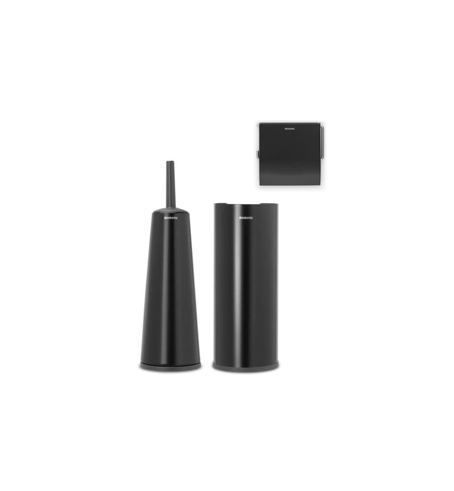 BRABANTIA - Brosse à toilettes Set ReNew Noir